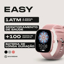 SmartWatch Easy  À Prova D'água 1 ATM  Esportivo Bateria De Longa Duração + PULSEIRA GRÁTIS