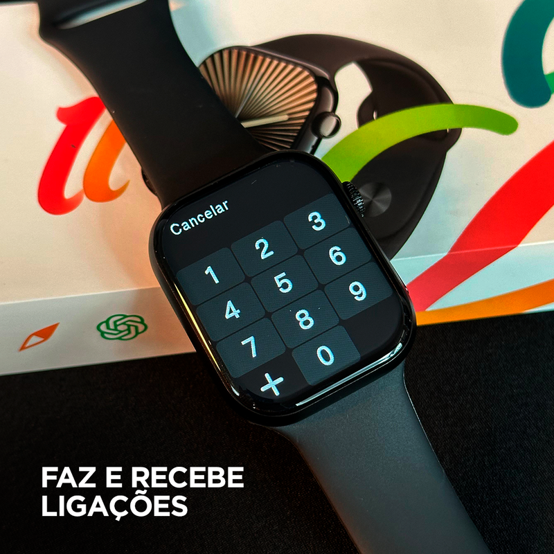 SmartWatch S11 SÉRIES 11 WHATSAPP Chat GPT + PULSEIRA GRÁTIS