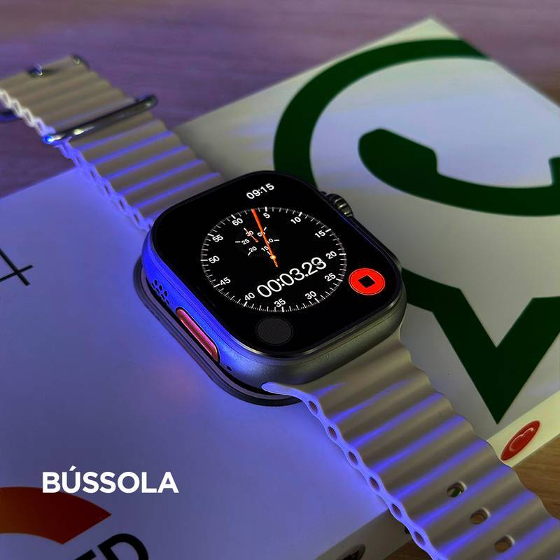 SmartWatch U4 PLUS Amoled  Séries 10  + PULSEIRA GRÁTIS