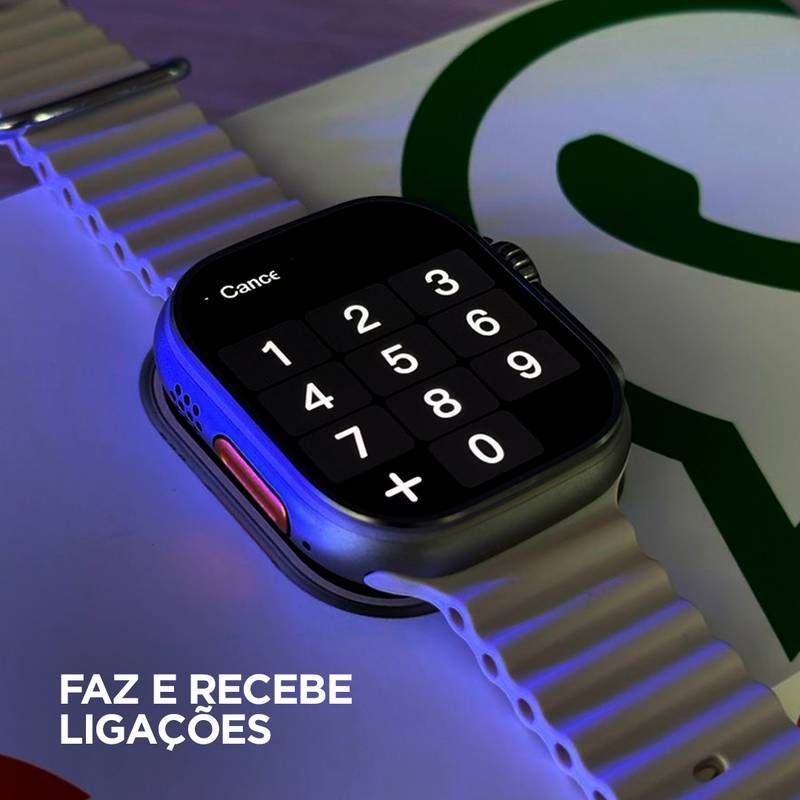 SmartWatch U4 PLUS Amoled  Séries 10  + PULSEIRA GRÁTIS