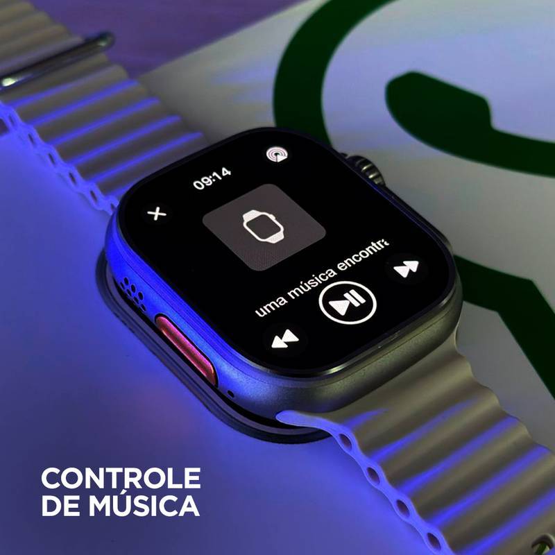 SmartWatch U4 PLUS Amoled  Séries 10  + PULSEIRA GRÁTIS