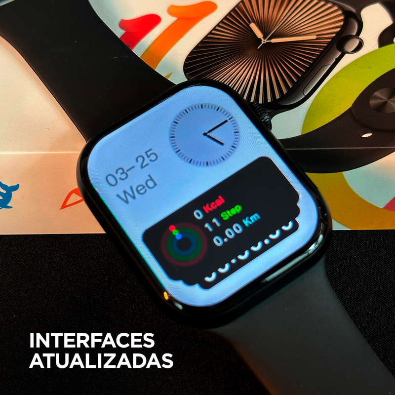 SmartWatch S11 SÉRIES 11 WHATSAPP Chat GPT + PULSEIRA GRÁTIS