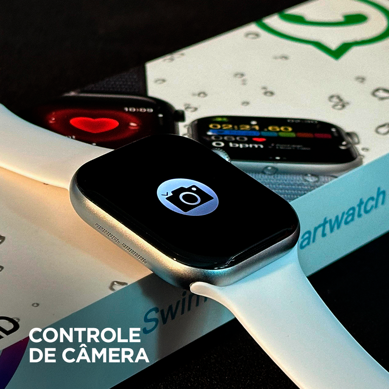 SmartWatch W11 PRO Séries 11 WhatsApp + PULSEIRA GRÁTIS
