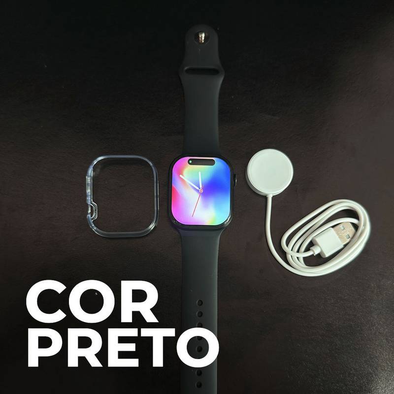 SmartWatch W10 chat GPT em Português + Capinha e pulseira GRÁTIS