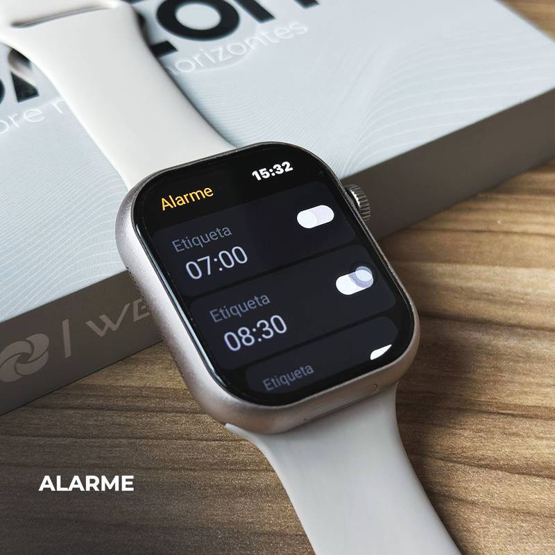 SmartWatch Horizon Lite + 4G Câmera Rotativa  3GB + 32GB  Celular de Pulso Slim + PULSEIRA GRÁTIS