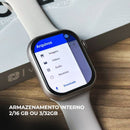SmartWatch Horizon Lite + 4G Câmera Rotativa | 2GB + 16GB  Celular de Pulso Slim + PULSEIRA GRÁTIS