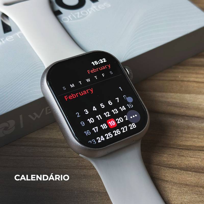 SmartWatch Horizon Lite + 4G Câmera Rotativa  3GB + 32GB  Celular de Pulso Slim + PULSEIRA GRÁTIS