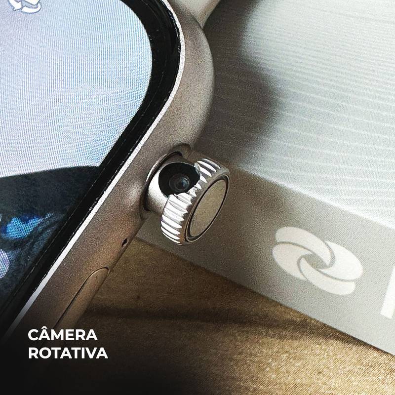 SmartWatch Horizon Lite + 4G Câmera Rotativa  3GB + 32GB  Celular de Pulso Slim + PULSEIRA GRÁTIS