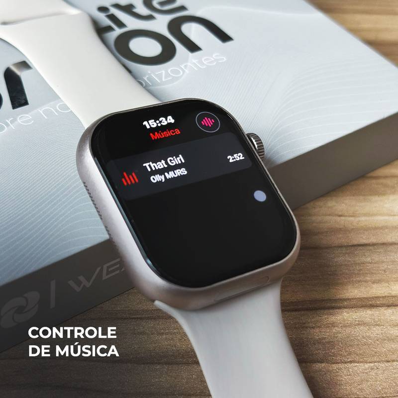 SmartWatch Horizon Lite + 4G Câmera Rotativa  3GB + 32GB  Celular de Pulso Slim + PULSEIRA GRÁTIS
