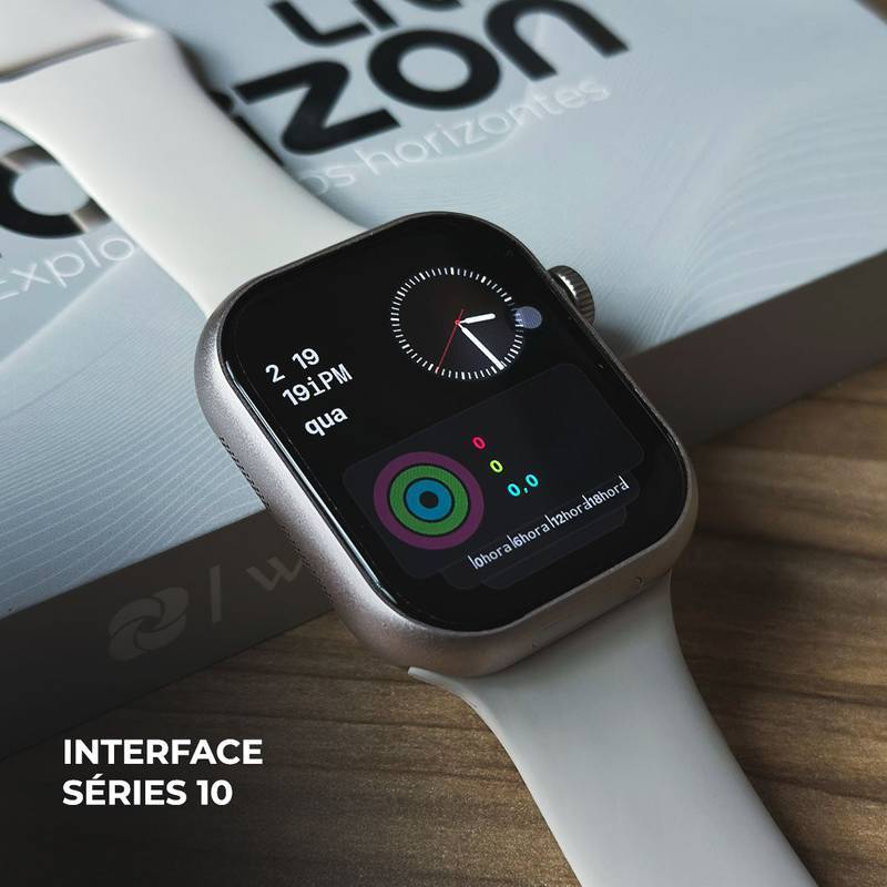 SmartWatch Horizon Lite + 4G Câmera Rotativa  3GB + 32GB  Celular de Pulso Slim + PULSEIRA GRÁTIS