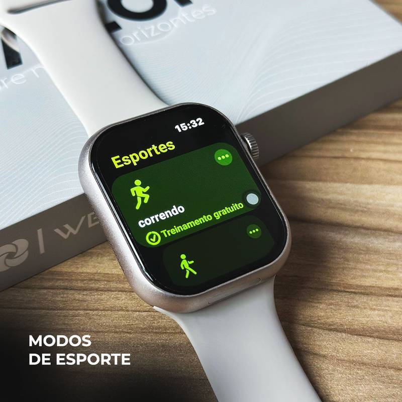 SmartWatch Horizon Lite + 4G Câmera Rotativa  3GB + 32GB  Celular de Pulso Slim + PULSEIRA GRÁTIS