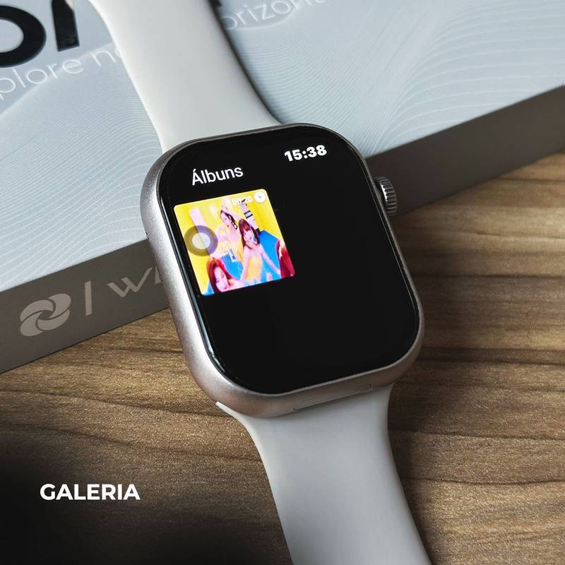 SmartWatch Horizon Lite + 4G Câmera Rotativa  3GB + 32GB  Celular de Pulso Slim + PULSEIRA GRÁTIS
