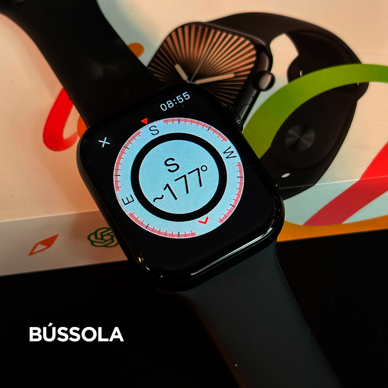 SmartWatch S11 SÉRIES 11 WHATSAPP Chat GPT + PULSEIRA GRÁTIS