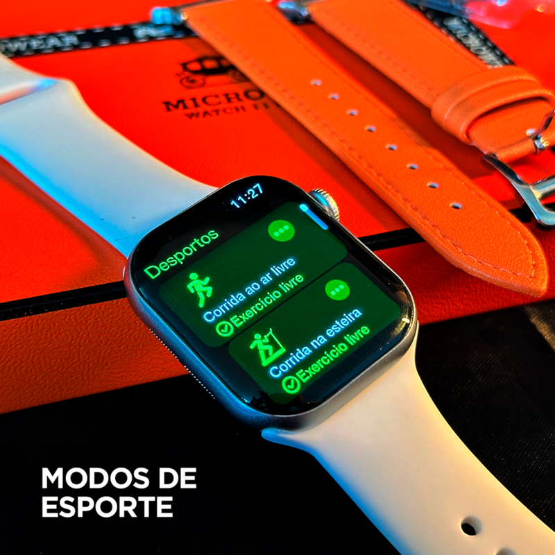 SmartWatch W11 PRO MINI SÉRIES 11 WHATSAPP 1GB + PULSEIRA GRÁTIS