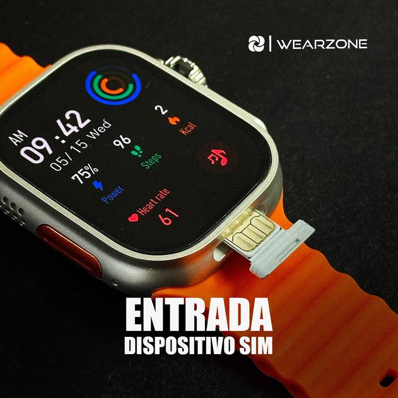 SmartWatch Horizon Pro 4G/5G AMOLED  Câmera Rotativa | 16Gb de Armazenamento + PULSEIRA GRÁTIS