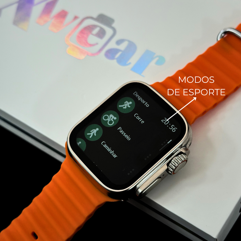SmartWatch Xs9 Ultra 2 + PULSEIRA GRÁTIS