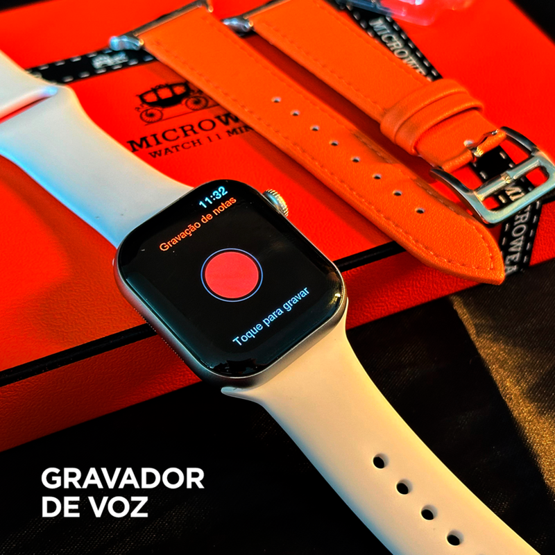 SmartWatch W11 PRO MINI SÉRIES 11 WHATSAPP 1GB + PULSEIRA GRÁTIS