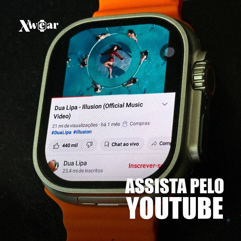 SmartWatch Horizon Pro 4G/5G AMOLED  Câmera Rotativa | 16Gb de Armazenamento + PULSEIRA GRÁTIS