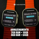 SmartWatch Horizon Pro 4G/5G AMOLED  Câmera Rotativa | 16Gb de Armazenamento + PULSEIRA GRÁTIS