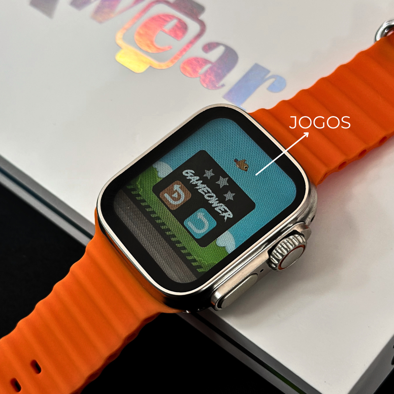 SmartWatch Xs9 Ultra 2 + PULSEIRA GRÁTIS