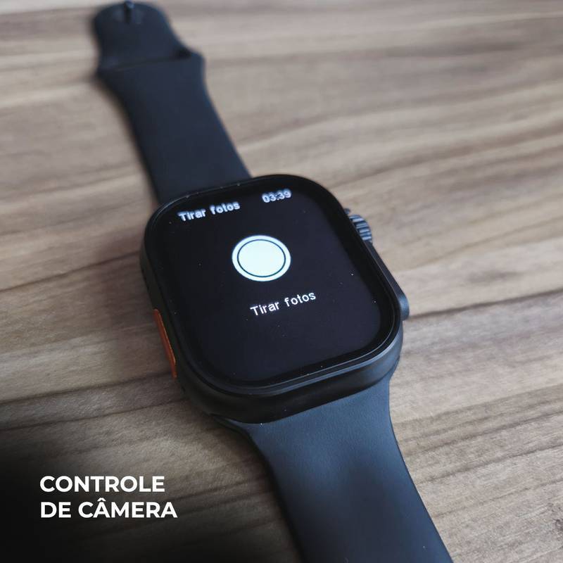 Smartwatch N10 Ultra 49mm + Kit com 4 Pulseiras GRÁTIS
