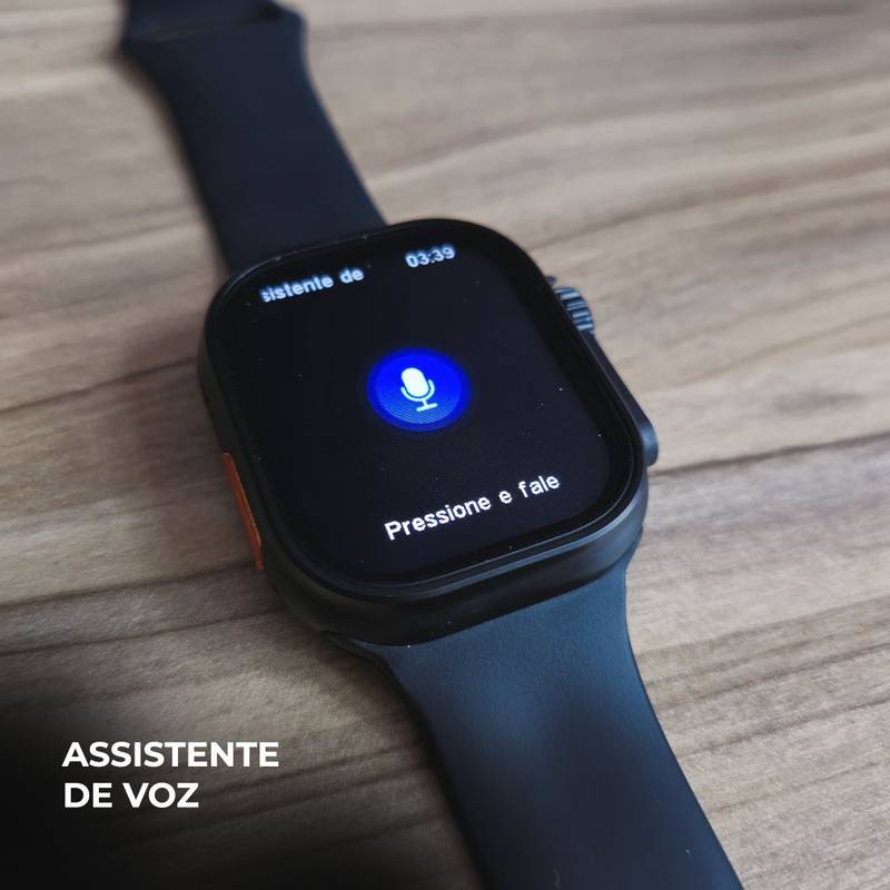 Smartwatch N10 Ultra 49mm + Kit com 4 Pulseiras GRÁTIS