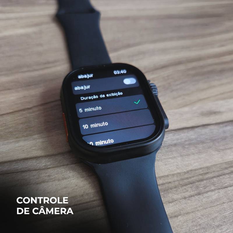 Smartwatch N10 Ultra 49mm + Kit com 4 Pulseiras GRÁTIS