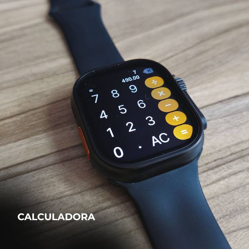 Smartwatch N10 Ultra 49mm + Kit com 4 Pulseiras GRÁTIS
