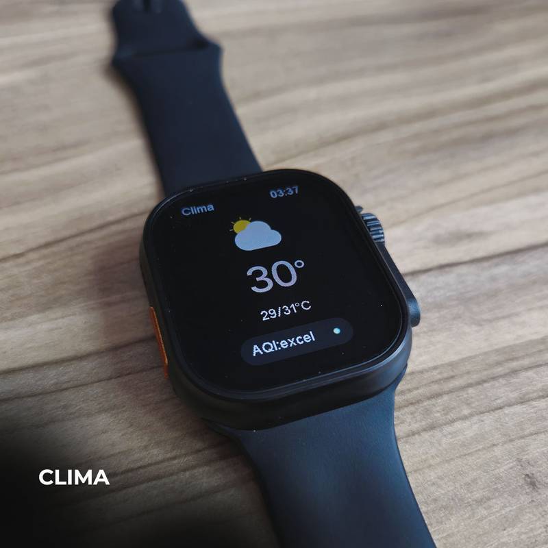 Smartwatch N10 Ultra 49mm + Kit com 4 Pulseiras GRÁTIS