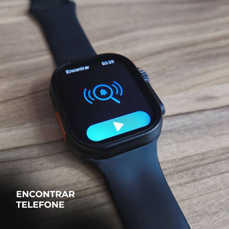 Smartwatch N10 Ultra 49mm + Kit com 4 Pulseiras GRÁTIS