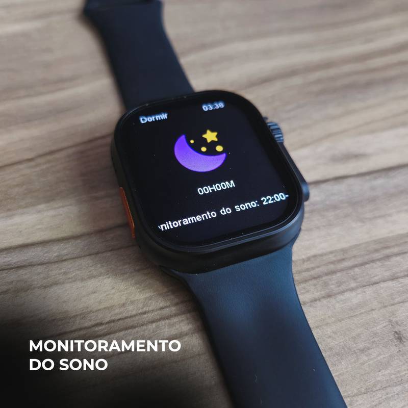 Smartwatch N10 Ultra 49mm + Kit com 4 Pulseiras GRÁTIS