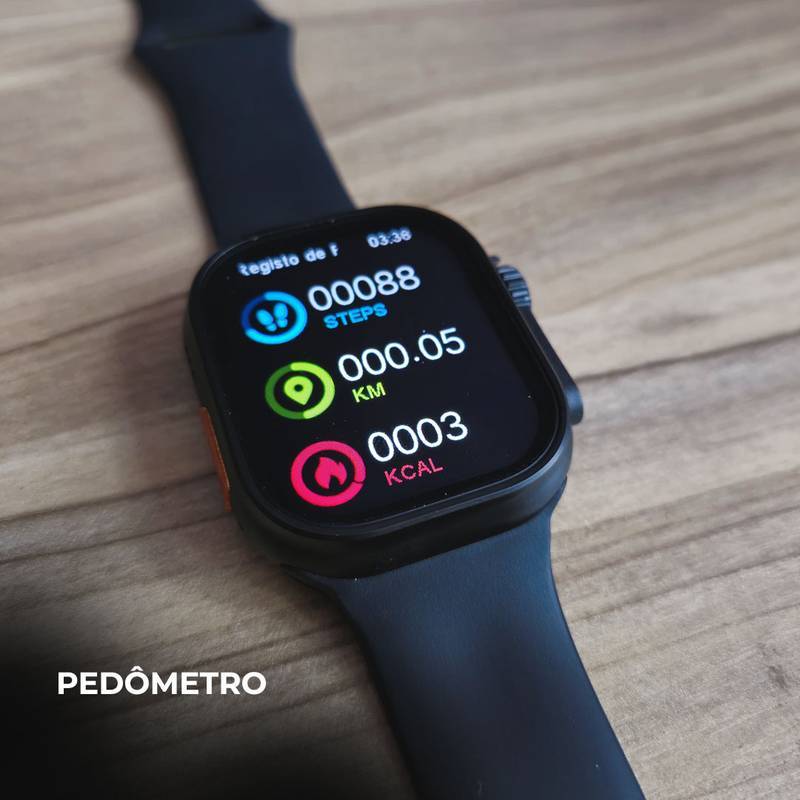 Smartwatch N10 Ultra 49mm + Kit com 4 Pulseiras GRÁTIS