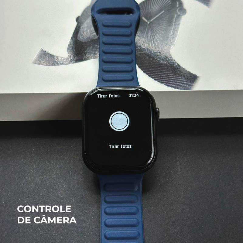 Smartwatch N10 + Kit com 3 Pulseiras GRÁTIS