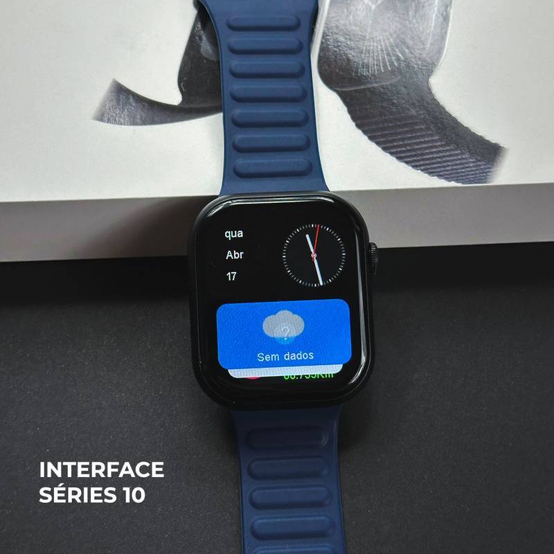 Smartwatch N10 + Kit com 3 Pulseiras GRÁTIS