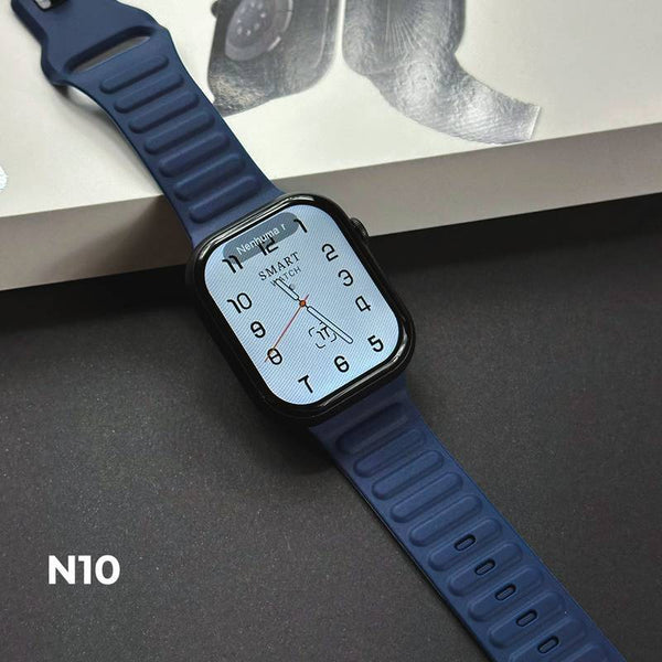 Smartwatch N10 + Kit com 3 Pulseiras GRÁTIS