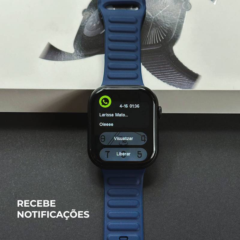 Smartwatch N10 + Kit com 3 Pulseiras GRÁTIS