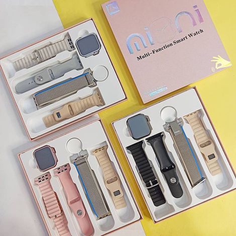 Smartwatch WS26 Dual Touch + Kit com 4 Pulseiras GRÁTIS