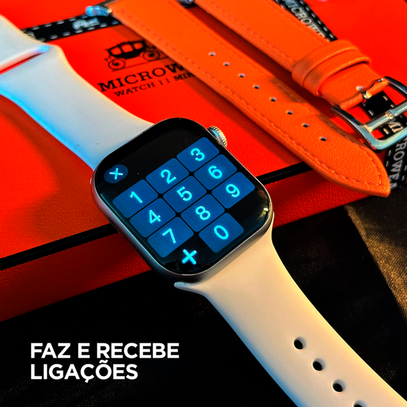 SmartWatch W11 PRO MINI SÉRIES 11 WHATSAPP 1GB + PULSEIRA GRÁTIS