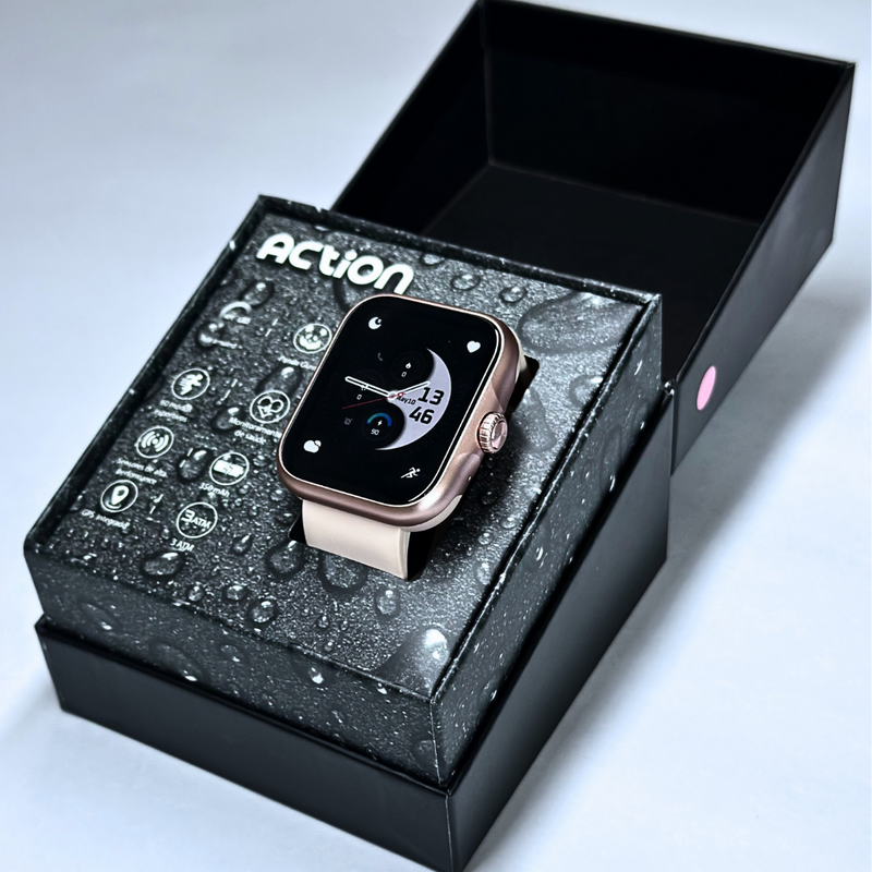 SmartWatch Action À Prova D'água 3 ATM Alexa e GPS Integrado + PULSEIRA GRÁTIS