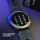 SmartWatch Brave  GPS  5ATM Aprova de água do mar  Resistência IP69k + PULSEIRA GRÁTIS