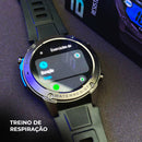 SmartWatch Brave  GPS  5ATM Aprova de água do mar  Resistência IP69k + PULSEIRA GRÁTIS