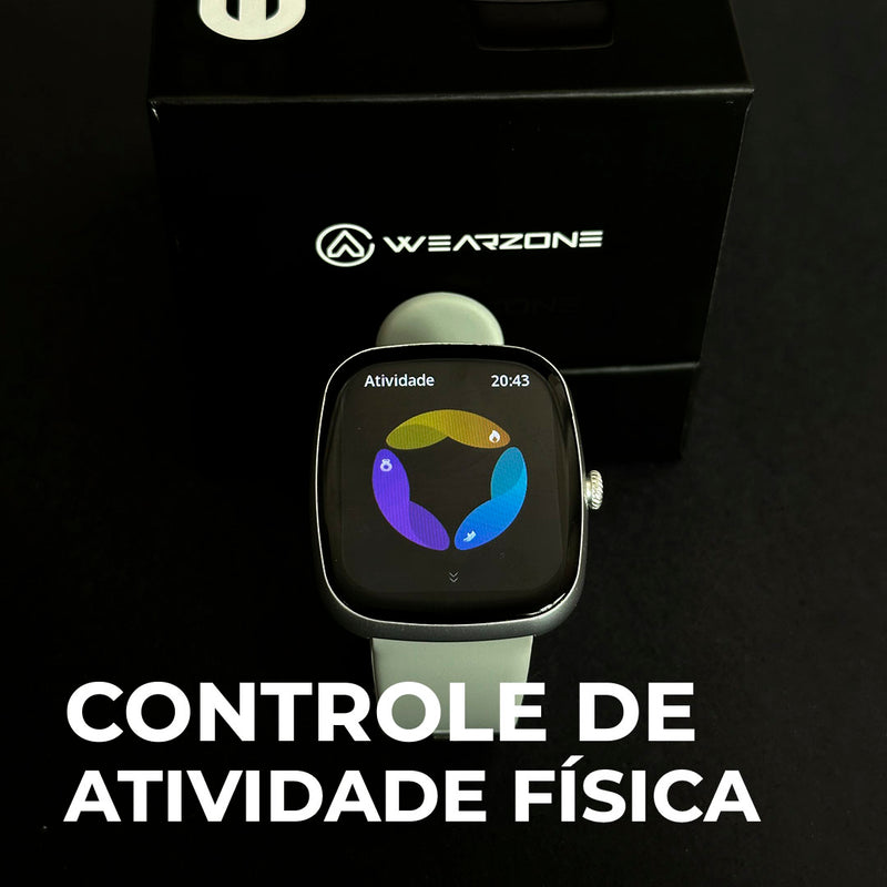 SmartWatch Easy  À Prova D'água 1 ATM  Esportivo Bateria De Longa Duração + PULSEIRA GRÁTIS