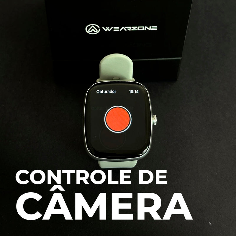 SmartWatch Easy  À Prova D'água 1 ATM  Esportivo Bateria De Longa Duração + PULSEIRA GRÁTIS