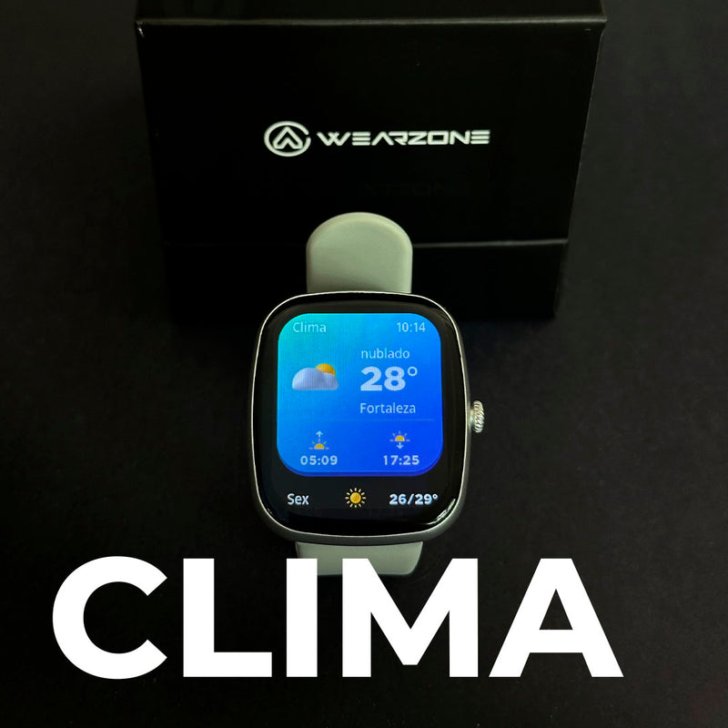 SmartWatch Easy  À Prova D'água 1 ATM  Esportivo Bateria De Longa Duração + PULSEIRA GRÁTIS