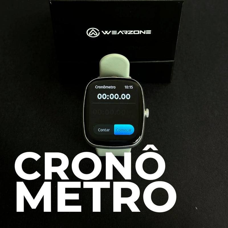 SmartWatch Easy  À Prova D'água 1 ATM  Esportivo Bateria De Longa Duração + PULSEIRA GRÁTIS