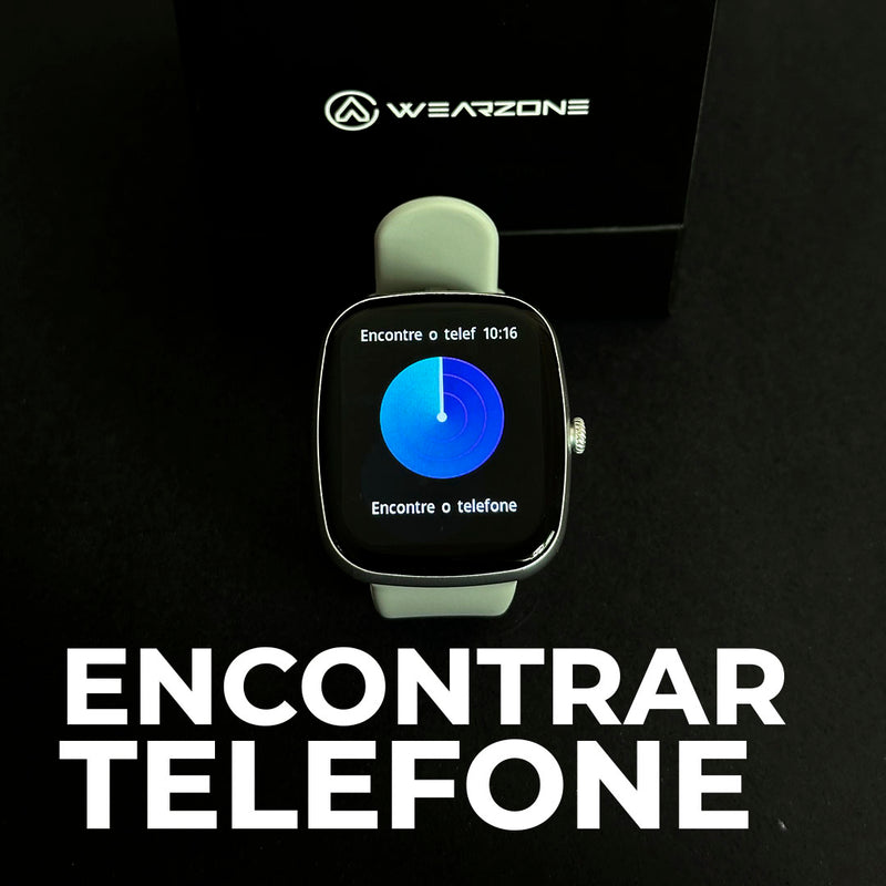 SmartWatch Easy  À Prova D'água 1 ATM  Esportivo Bateria De Longa Duração + PULSEIRA GRÁTIS