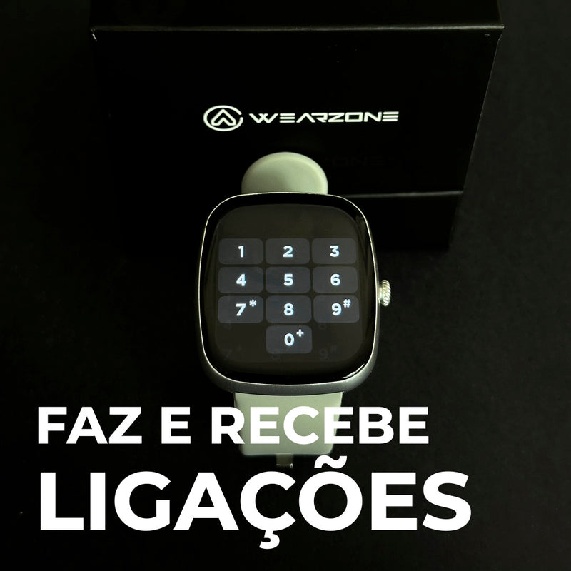 SmartWatch Easy  À Prova D'água 1 ATM  Esportivo Bateria De Longa Duração + PULSEIRA GRÁTIS