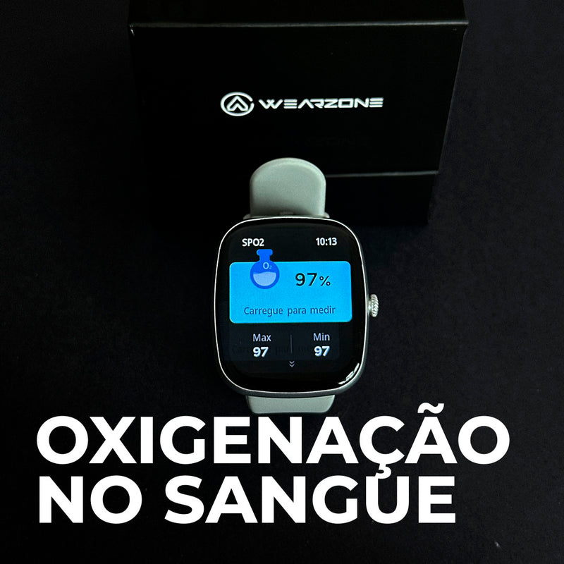 SmartWatch Easy  À Prova D'água 1 ATM  Esportivo Bateria De Longa Duração + PULSEIRA GRÁTIS
