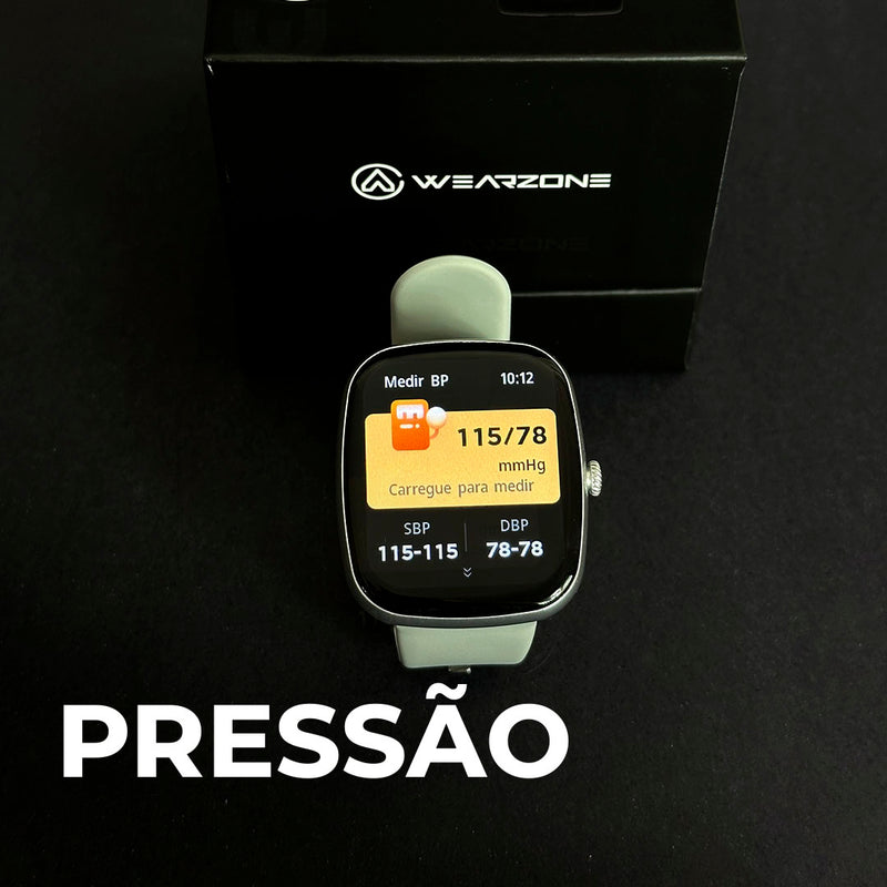 SmartWatch Easy  À Prova D'água 1 ATM  Esportivo Bateria De Longa Duração + PULSEIRA GRÁTIS