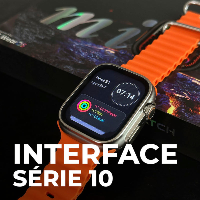 SmartWatch GS10 Ultra Mini Serie 10 + PULSEIRA GRÁTIS